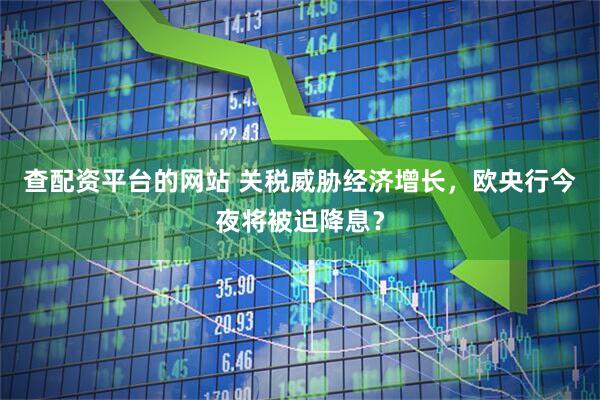 查配资平台的网站 关税威胁经济增长，欧央行今夜将被迫降息？