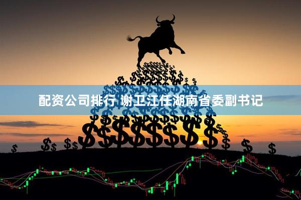 配资公司排行 谢卫江任湖南省委副书记